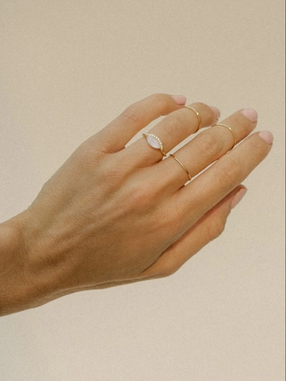 Leah Alexandra Stacking Ring - Picture 2 of 4